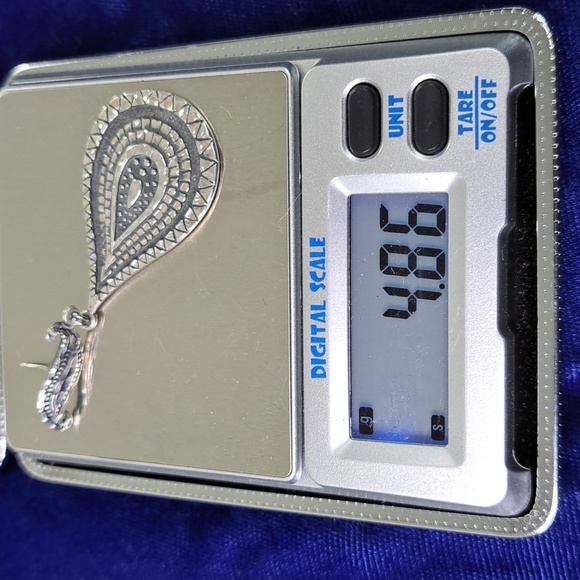 Tear Drop Dangle Earrings Sterling Silver Earrings - Picture 9 of 13